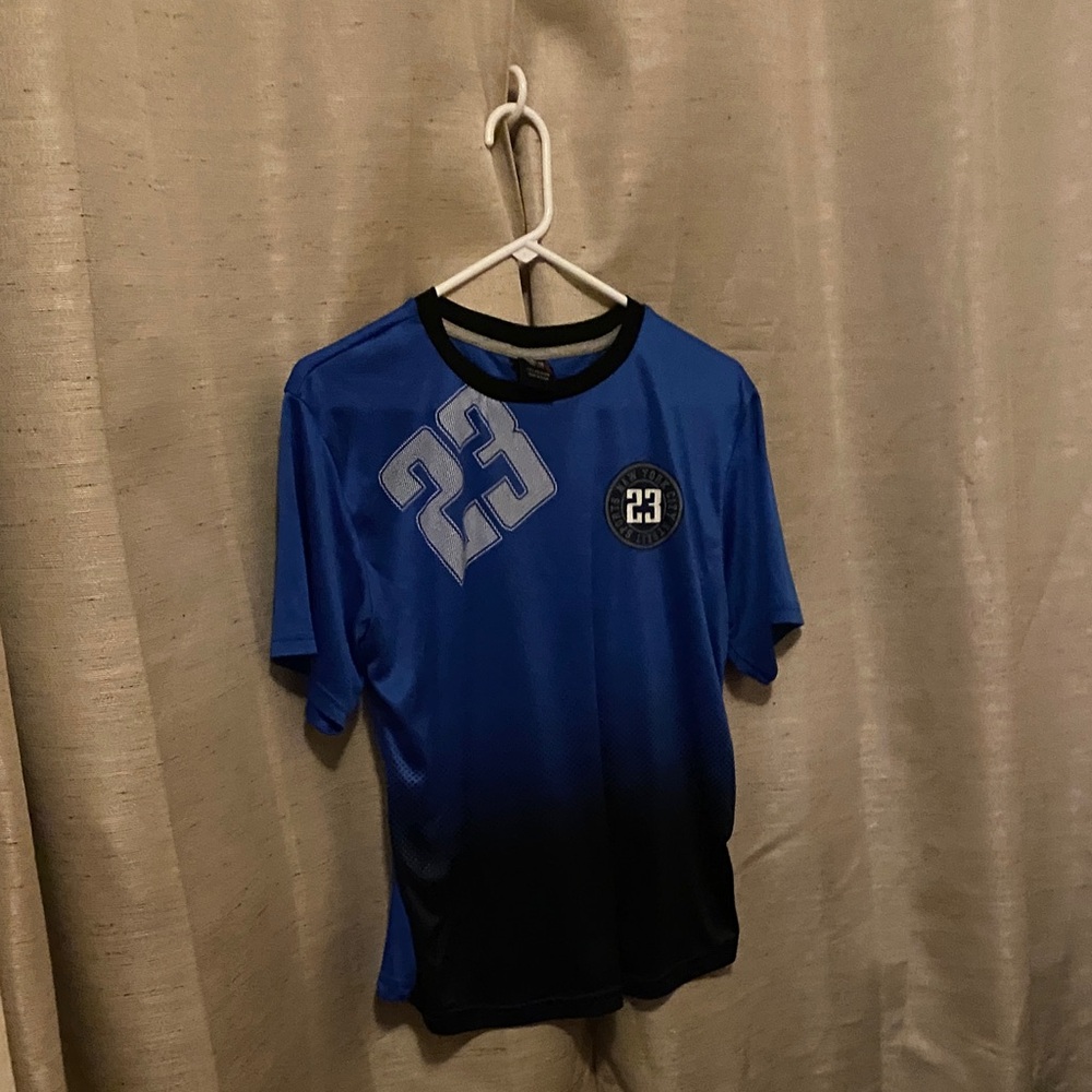 Marvel Blue and Gray Polyester Shirt - Picture 2 of 4